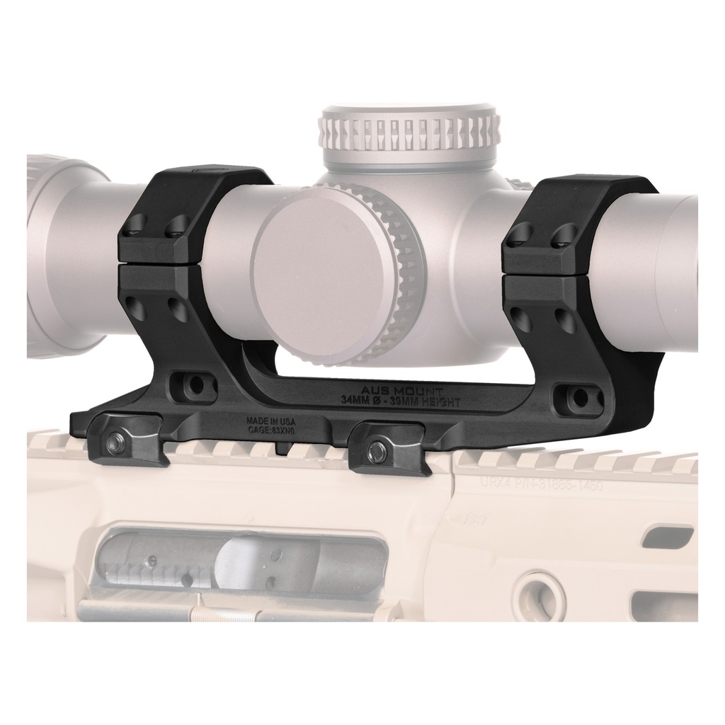 [100-153] Reptilia AUS Scope Mount, 34mm, 1.54in (Black)
