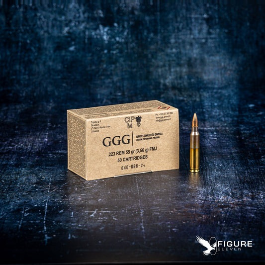 GGG .223 55gr FMJ (50 rnds)