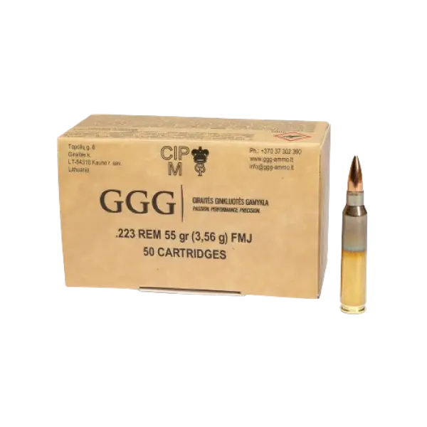 GGG .223 55gr FMJ