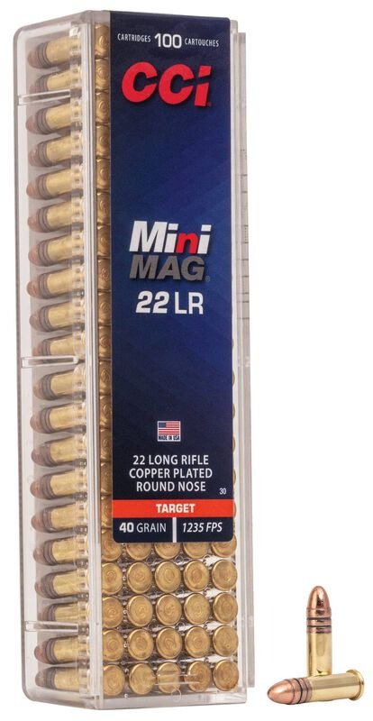 CCI Mini-Mag 22LR (100 Rounds)