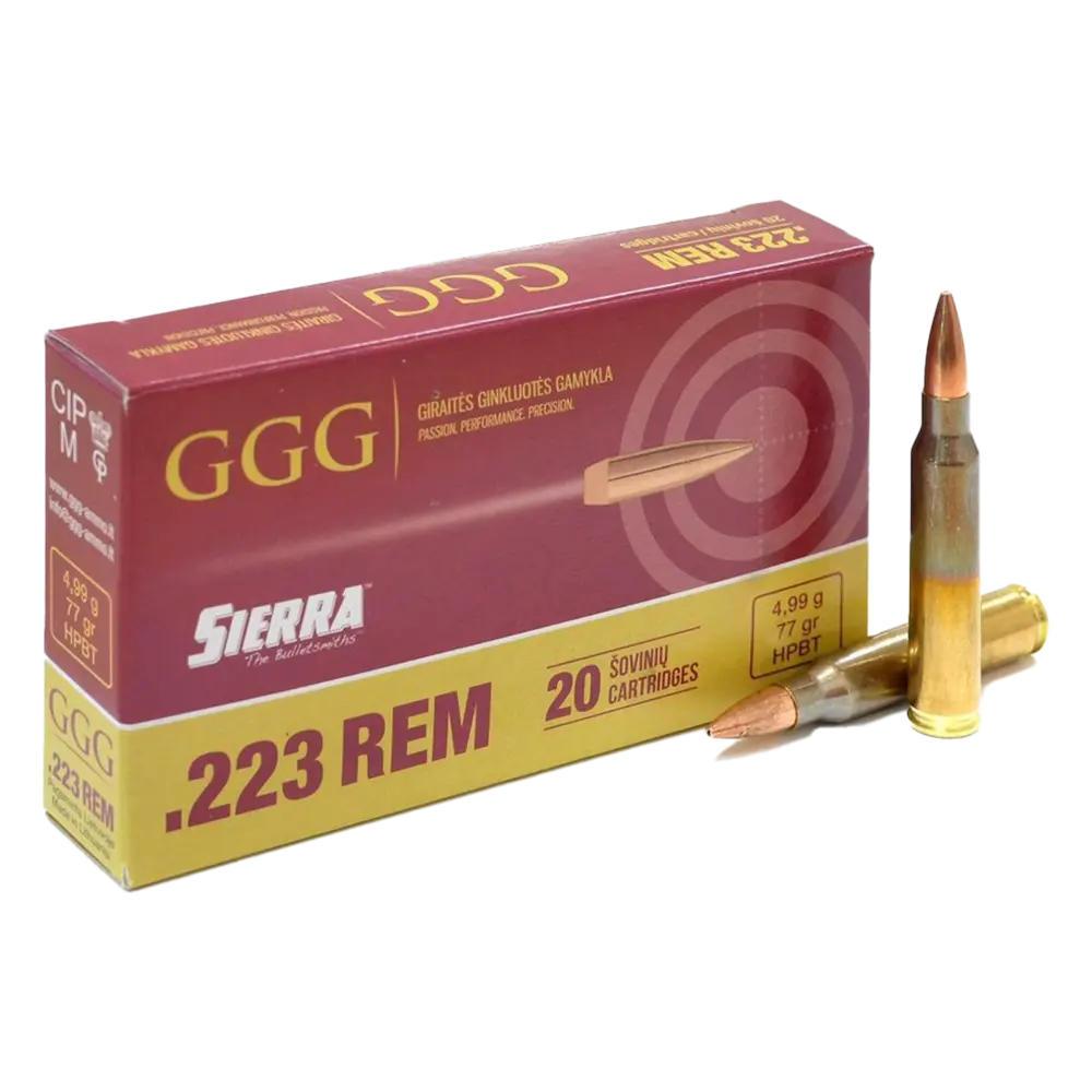 [GGG22377] GGG .223 77gr Match (20 rounds)