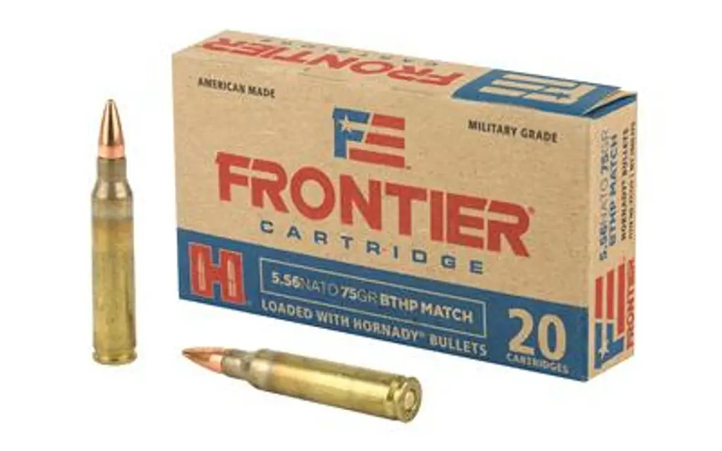 Hornady Frontier 5.56mm NATO 75gr BT HP Match 