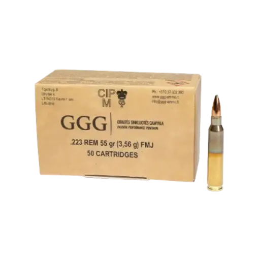 GGG .223 55gr FMJ (50 rounds)