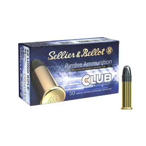 [S&B-V355297] S&B .22 LR SB Club 40gr LRN